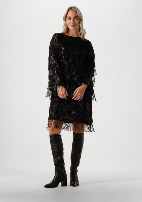 ANA ALCAZAR Mini robe PURE SEQUINS DRESS en noir - large