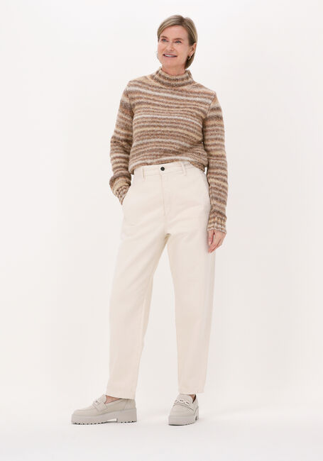 Grijze VANILIA Trui STRIPE COL KNIT - large