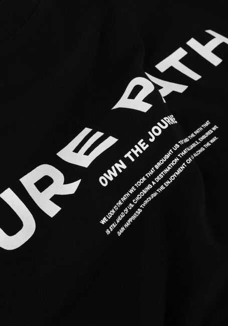 Zwarte PURE PATH T-shirt TSHIRT WITH FRONT PRINT Zwarte PURE PATH T-shirt TSHIRT WITH FRONT PRINT - large