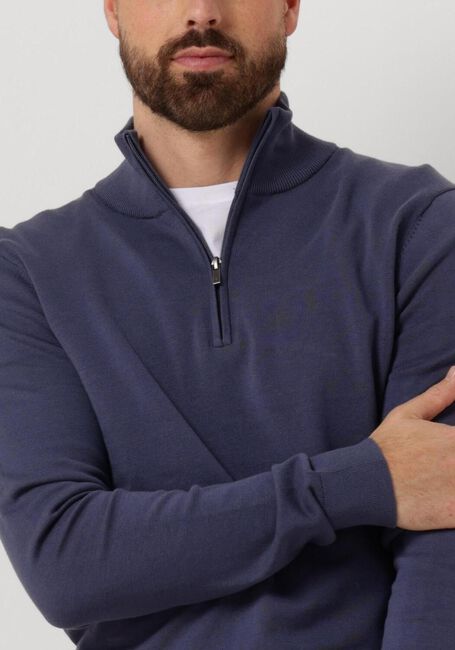 SAINT STEVE Pull CAS en bleu - large