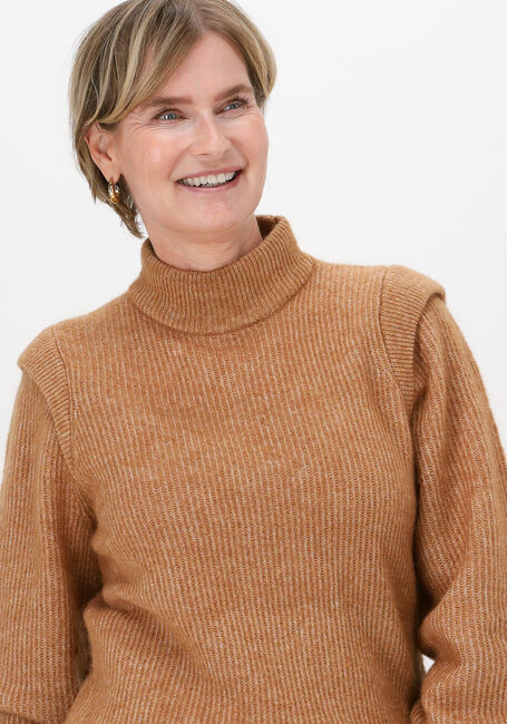 LEVETE ROOM Pull CILLE 20 en marron - large