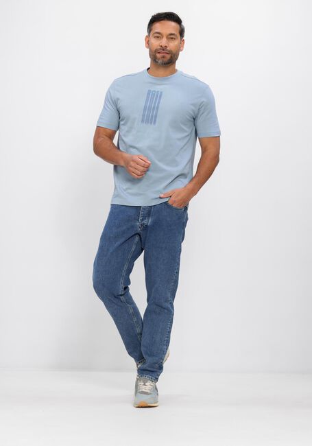 BOSS ORANGE T-shirt TE_BASS Bleu clair - large