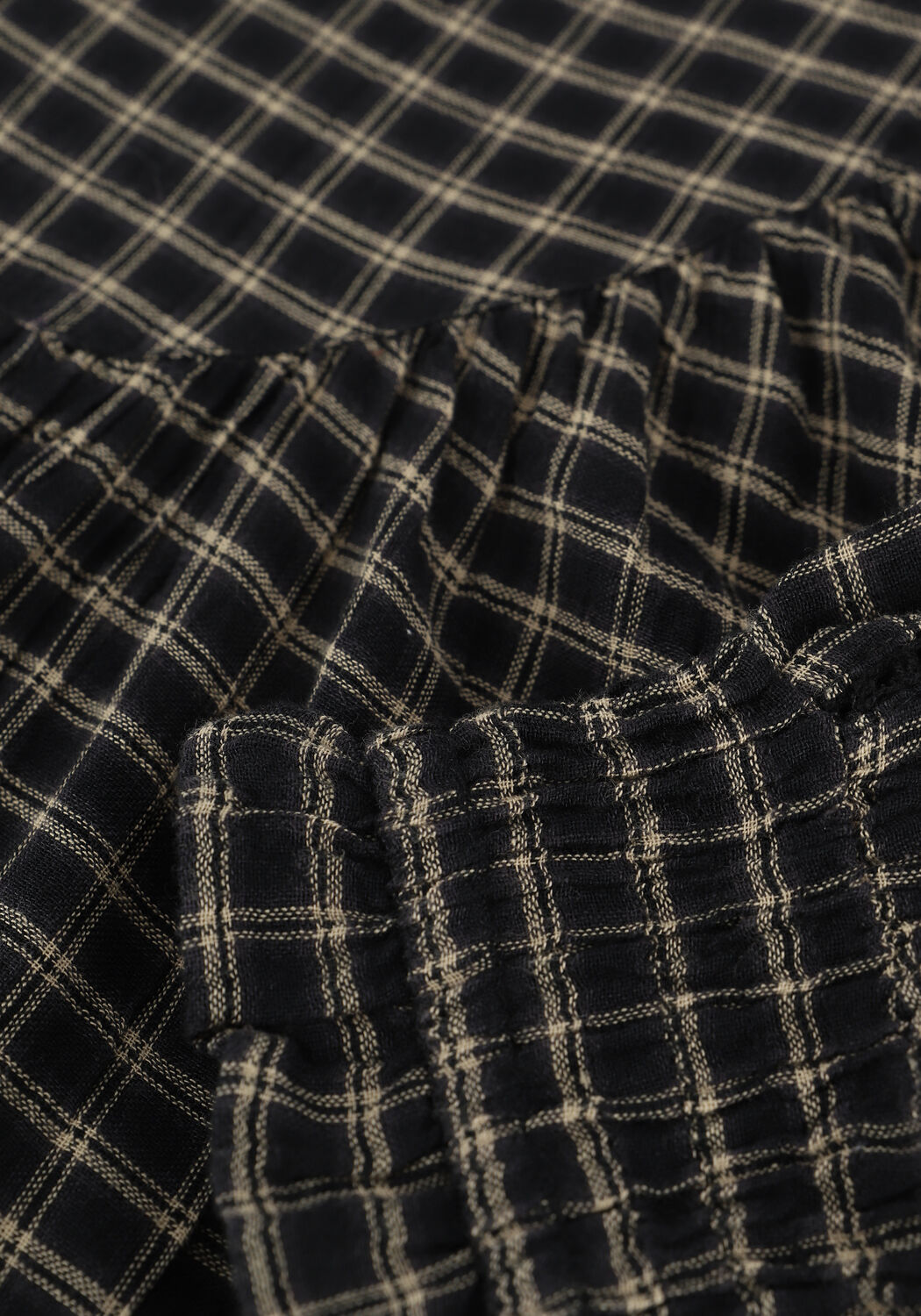 BY-BAR Mini robe BOBBIE CHECK DRESS en noir - large