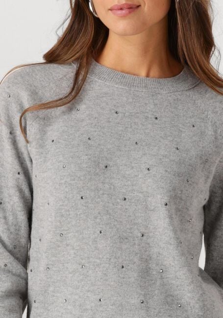 FABIENNE CHAPOT Pull LIDI RHINESTONE PULLOVER en gris - large