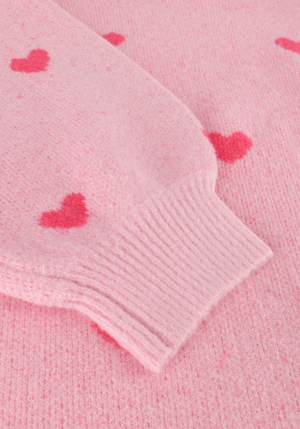 YDENCE Pull KNITTED SWEATER LUV Rose clair - large