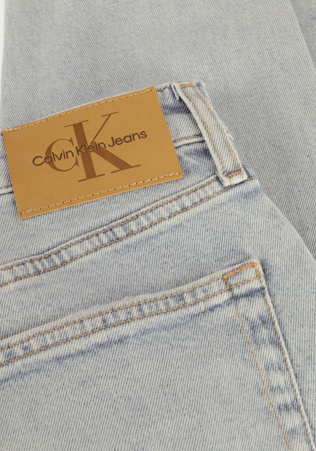 CALVIN KLEIN Slim fit jeans SLIM TAPER en bleu - large