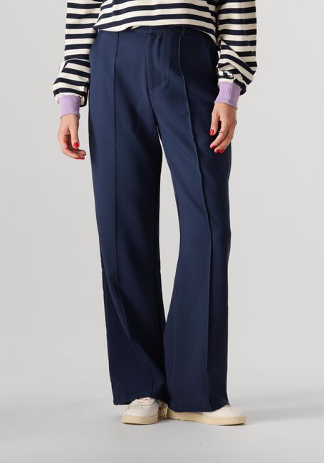 COLOURFUL REBEL Pantalon RUS STRAIGHT PANTS en bleu - large