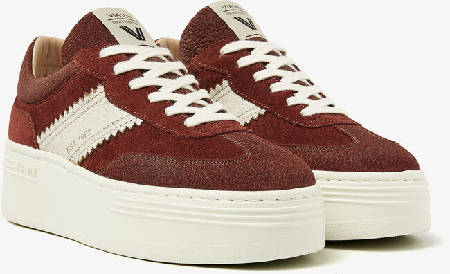 VIA VAI Baskets basses ISA ROMI en rouge - large
