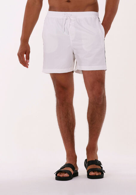 CALVIN KLEIN UNDERWEAR MEDIUM DRAWSTRING NOS Shorts de bain en blanc - large