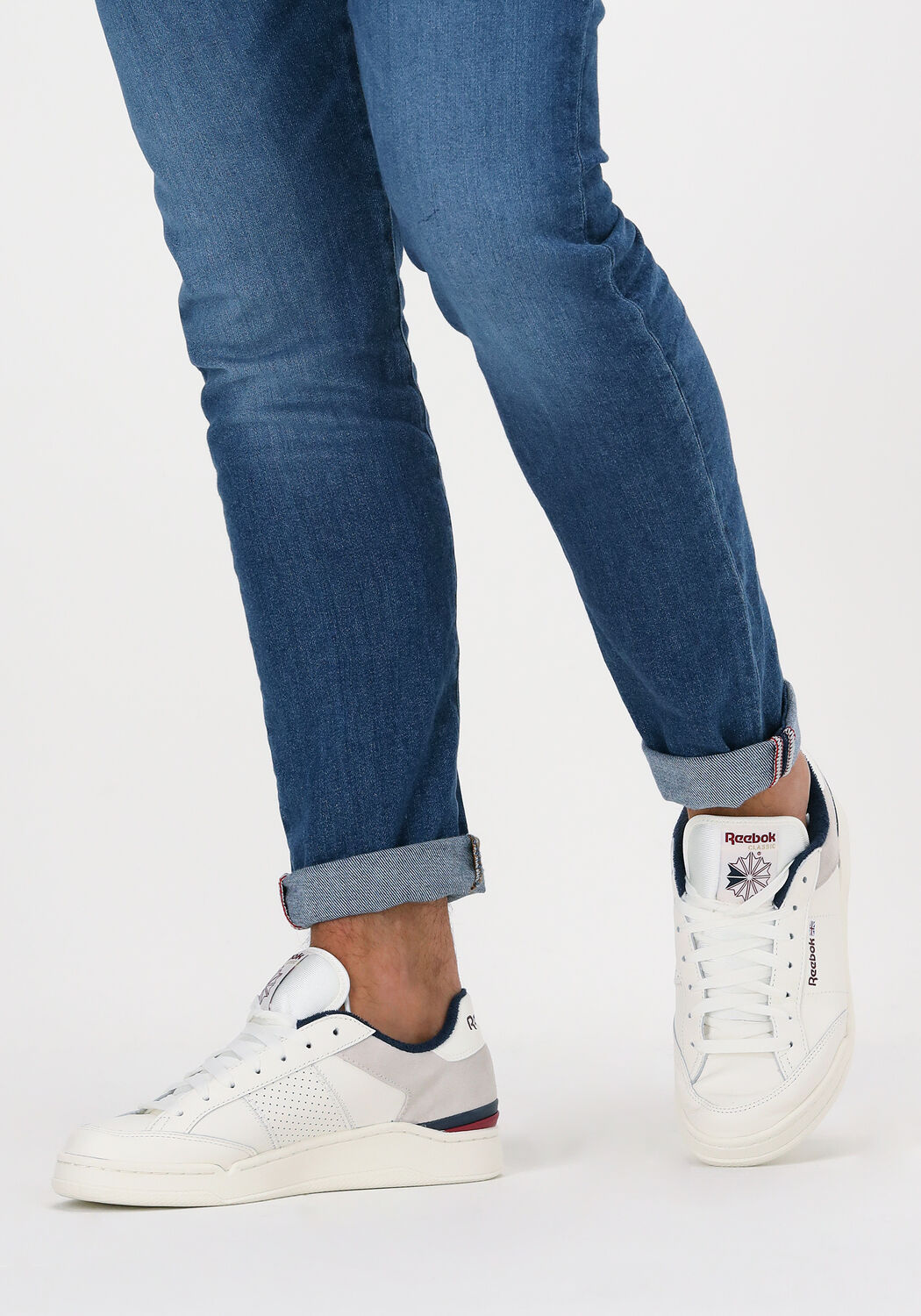 Witte REEBOK Sneakers AD COURT MEN - large