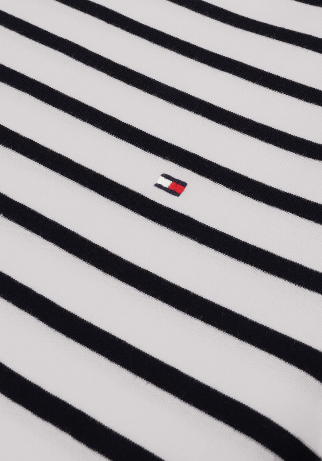 TOMMY HILFIGER T-shirt SLIM STP BOAT-NK TOP 3/4 SLV Bleu fonc&eacute; - large