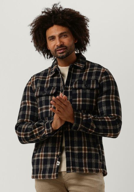 ANERKJENDT Surchemise AKLION BOILED WOOL OVERSHIRT en noir - large
