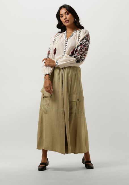 SUMMUM TOP SUSHI VOILE EMBROIDERY Blouses Blanc - large