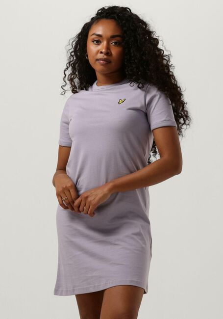 LYLE & SCOTT Mini robe T-SHIRT DRESS Lilas - large