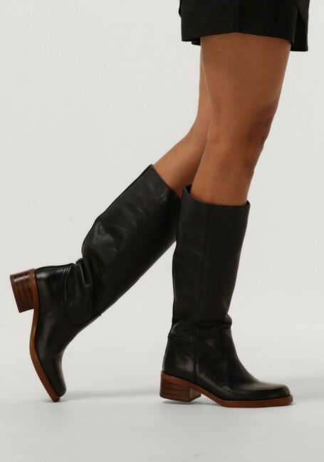 NOTRE-V Bottes hautes A01006 en noir - large