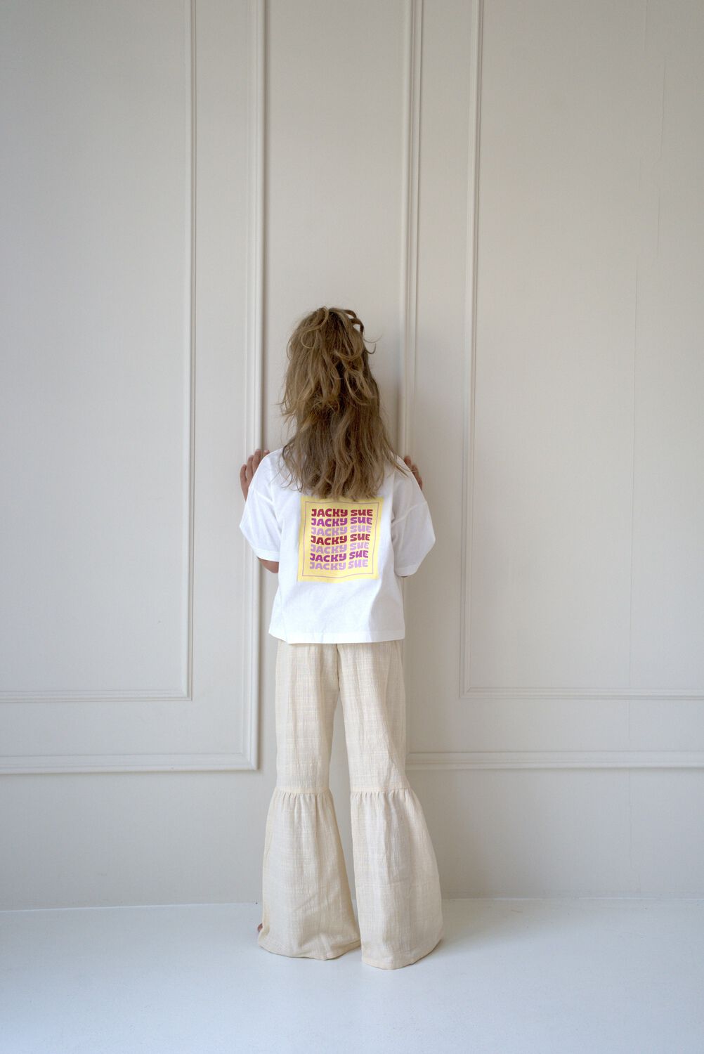 JACKY SUE T-shirt JS TEE Blanc - large