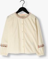Ecru SCOTCH & SODA Blouse NEON POP EMBROIDERED LONG-SLEEVED TOP