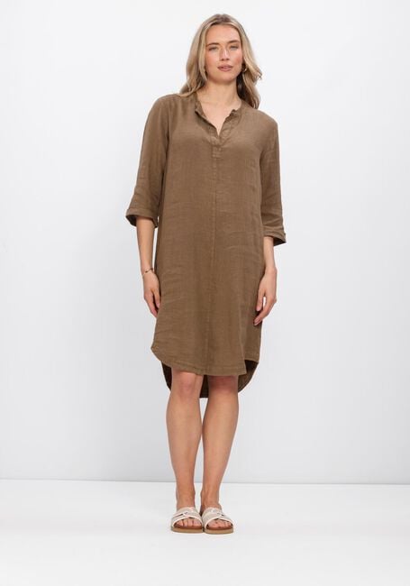 Taupe NUKUS Mini jurk KATE DRESS MIX - large