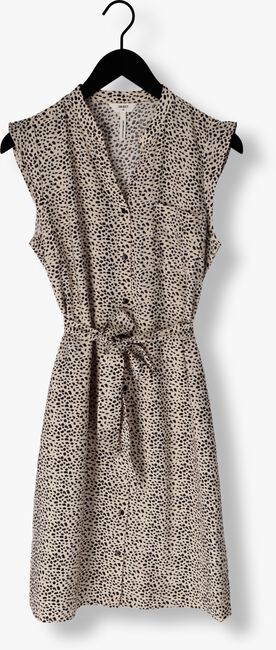 Zand OBJECT Mini jurk LEONORA SELINE S/S SHIRT DRESS 126 - large