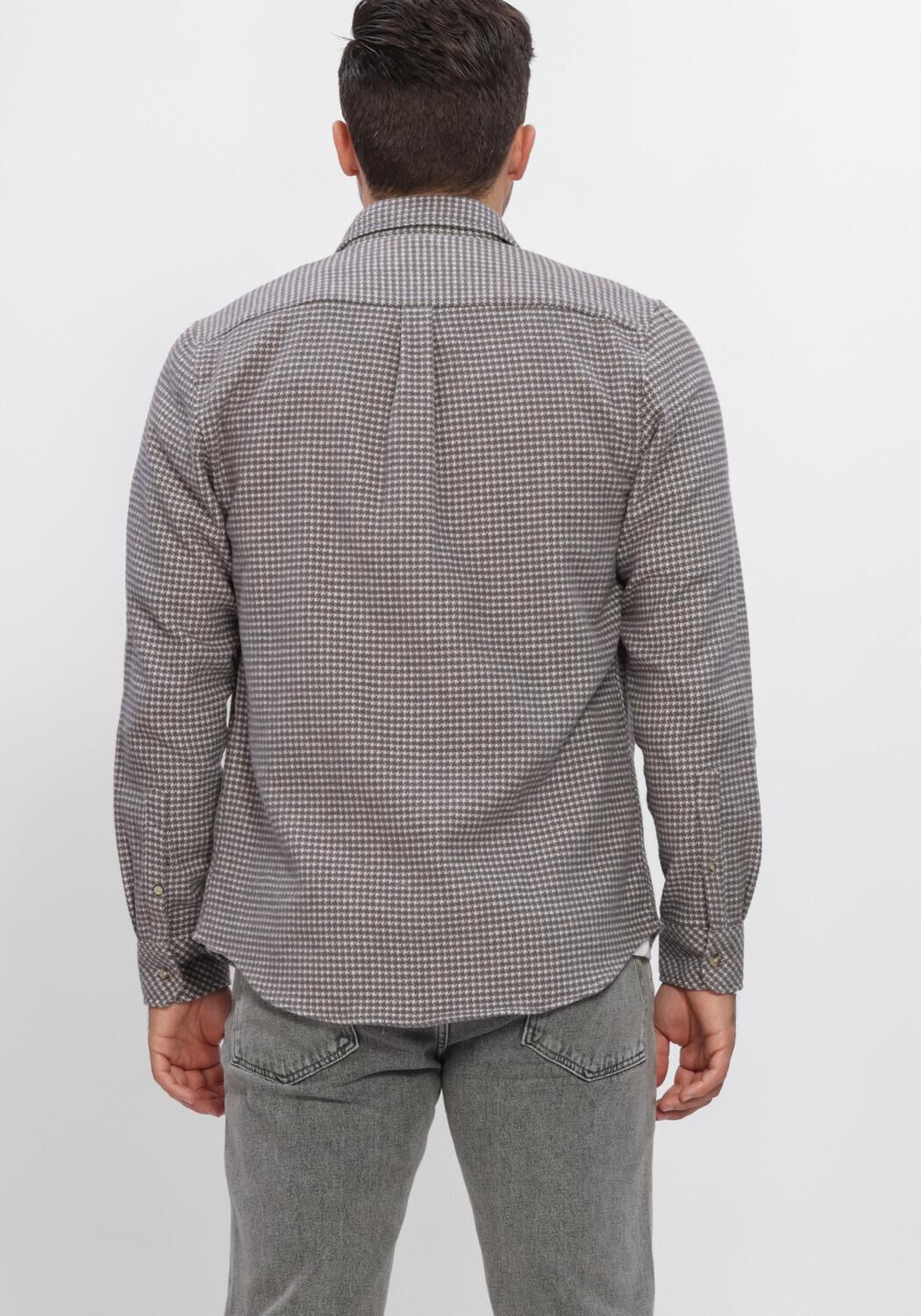 Taupe DSTREZZED Overshirt DS_MATEJA SHIRT - large