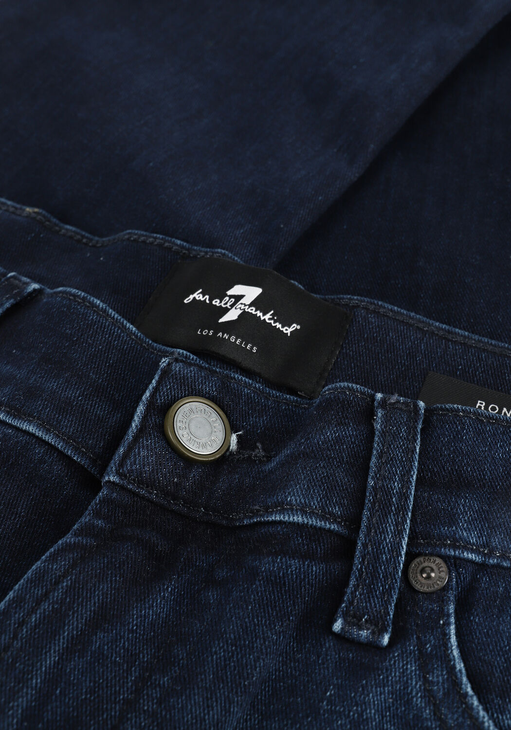 Blauwe 7 FOR ALL MANKIND Slim fit jeans RONNIE - large