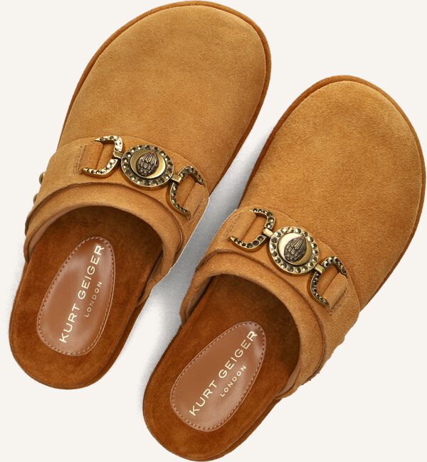Bruine KURT GEIGER LONDON Instappers MANSION FLAT Bruine KURT GEIGER LONDON Instappers MANSION FLAT - large