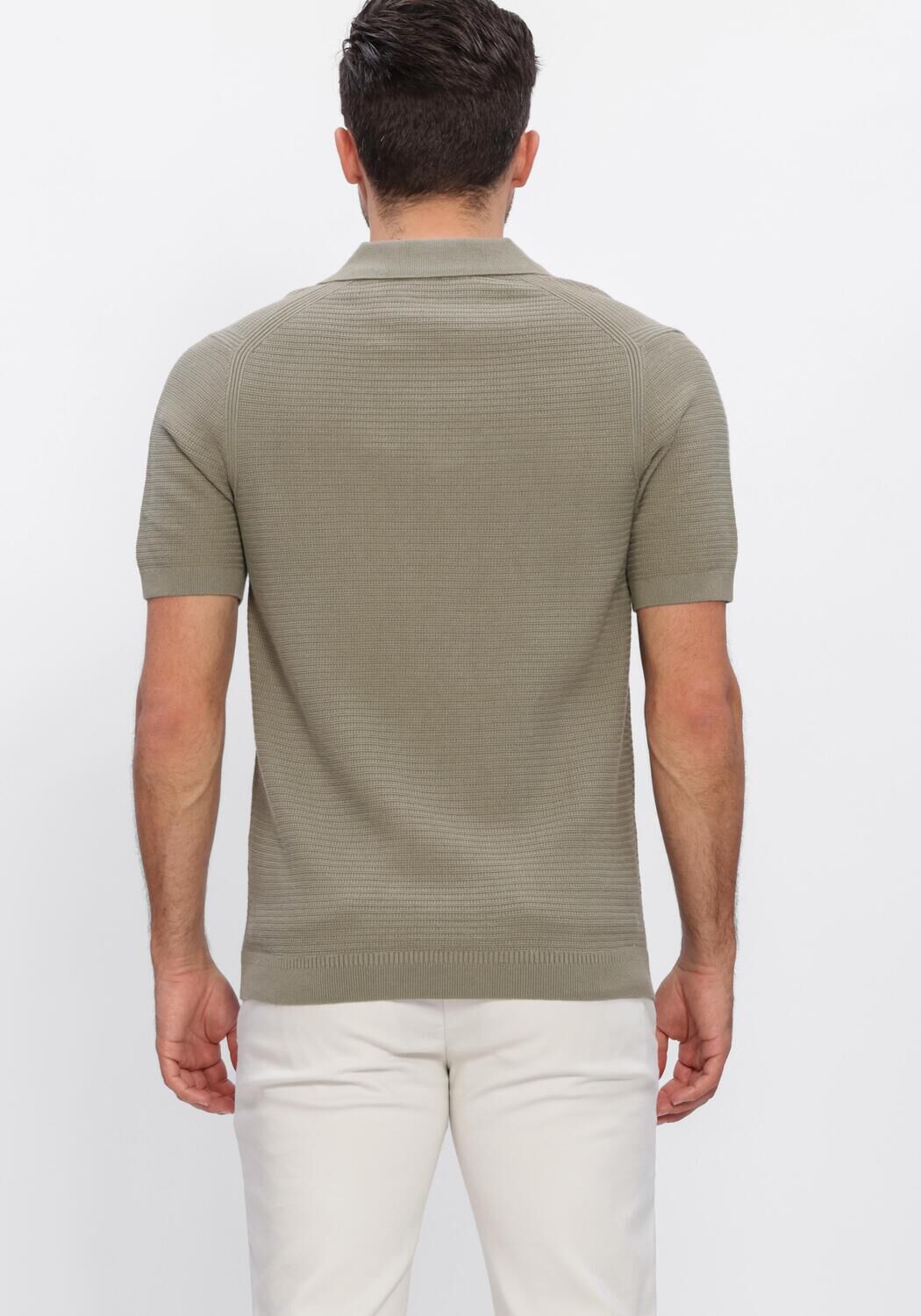 DSTREZZED Polo KOSTAS POLO en vert - large