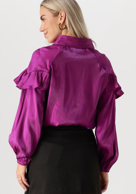 Paarse JANSEN AMSTERDAM  SQ783 BLOUSE BLISS - large