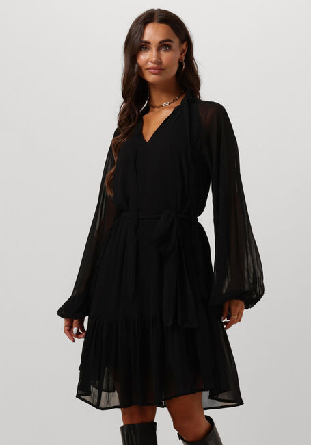 Zwarte NOTRE-V Mini jurk MINI DRESS NV-ARLA - large