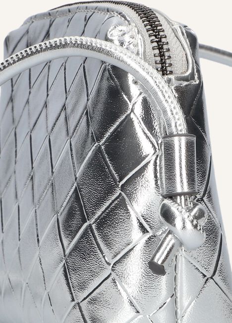 Zilveren BECKSONDERGAARD Schoudertas RALLO XL EDNA BAG Zilveren BECKSONDERGAARD Schoudertas RALLO XL EDNA BAG - large