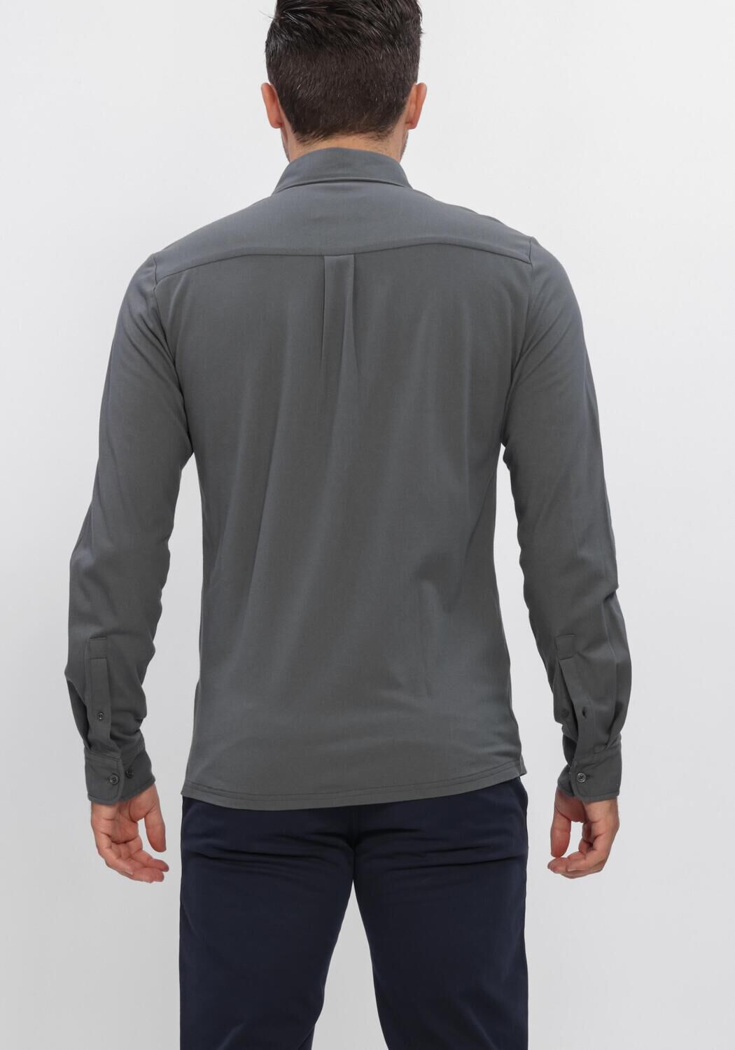 Donkergrijze DSTREZZED Casual overhemd DS_BLAZE SHIRT - large