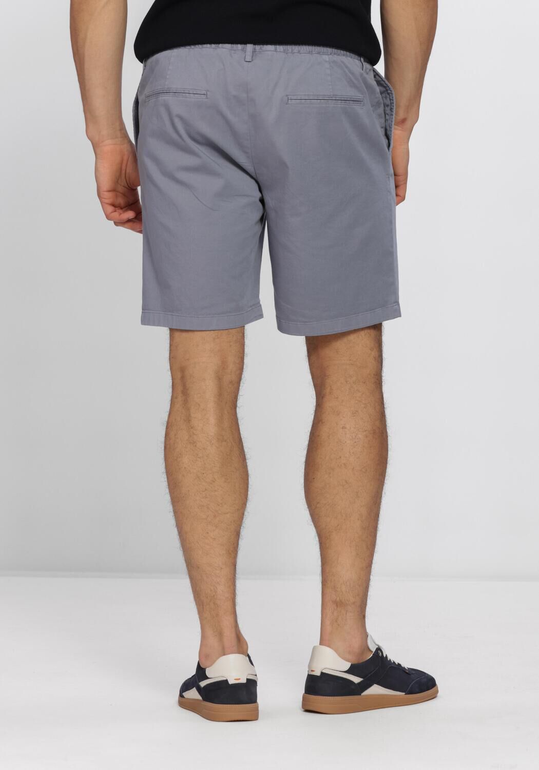 PROFUOMO Pantalon courte SHORT SPRTCORD en bleu - large