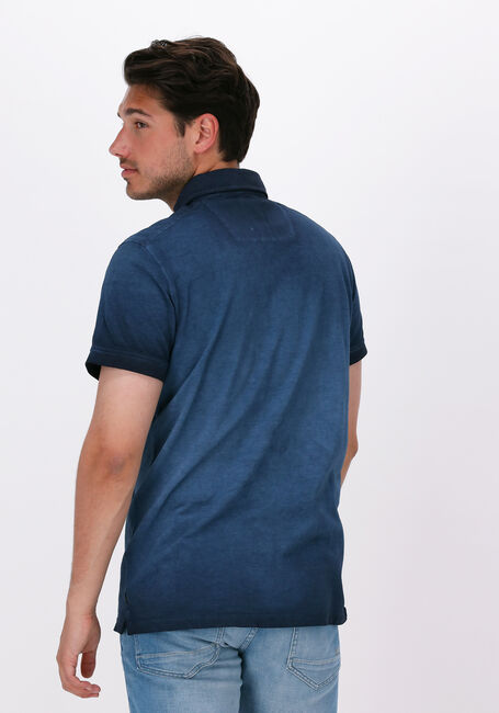 PME LEGEND Polo SHORT SLEEVE POLO LIGHT PIQUE COLD DYE Bleu foncé - large
