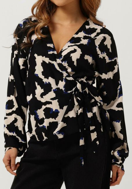 Zwarte OBJECT Top LIMIA L/S TOP 123 - large