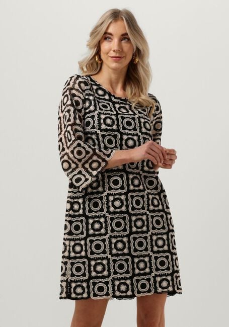 Zwarte ANA ALCAZAR Mini jurk 049514-3323 - large