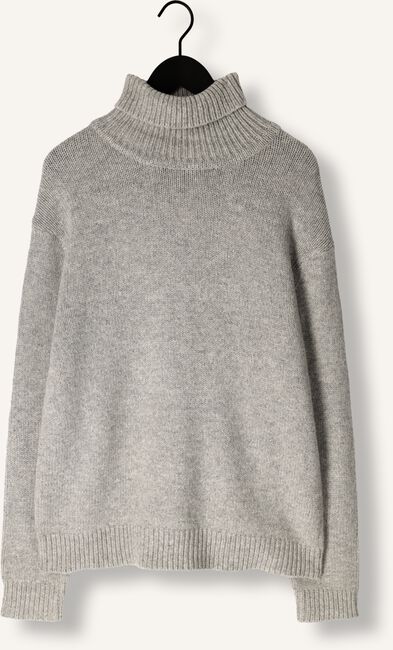 Grijze SELECTED MEN Coltrui SLHCODY LS KNIT RELAXED ROLL NECK Grijze SELECTED MEN Coltrui SLHCODY LS KNIT RELAXED ROLL NECK - large
