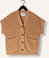 Camel RUBY TUESDAY Vest VLINN SLEEVELESS CARDIGAN W PACHED POCKETS Camel RUBY TUESDAY Vest VLINN SLEEVELESS CARDIGAN W PACHED POCKETS - medium