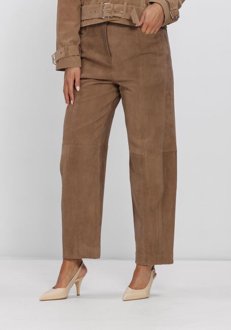 Beige IBANA Broeken/jumpsuits PARAL SUEDE - large