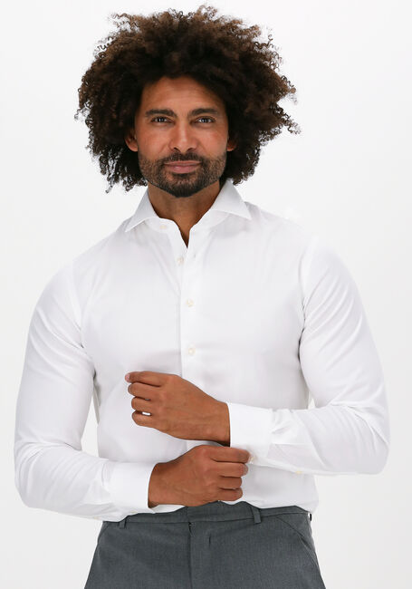 Witte PROFUOMO Klassiek overhemd HULL - large