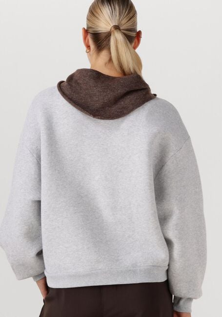 Lichtgrijze SUMMUM Trui SWEATSHIRT SOFT SWEAT - large