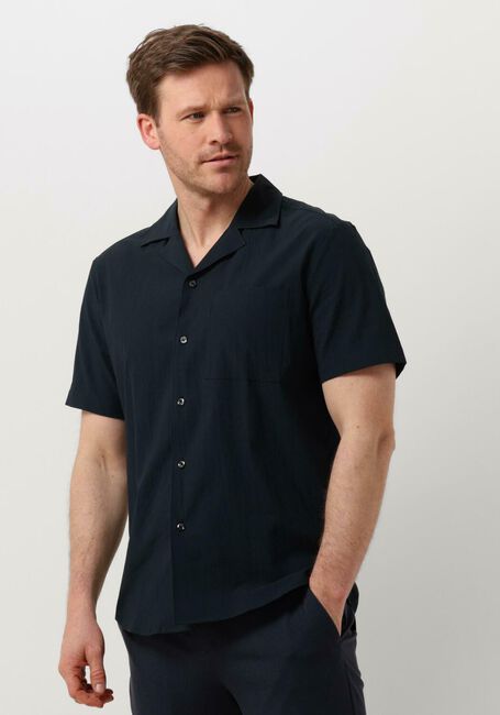 HUGO Polo ELLINO Bleu foncé - large