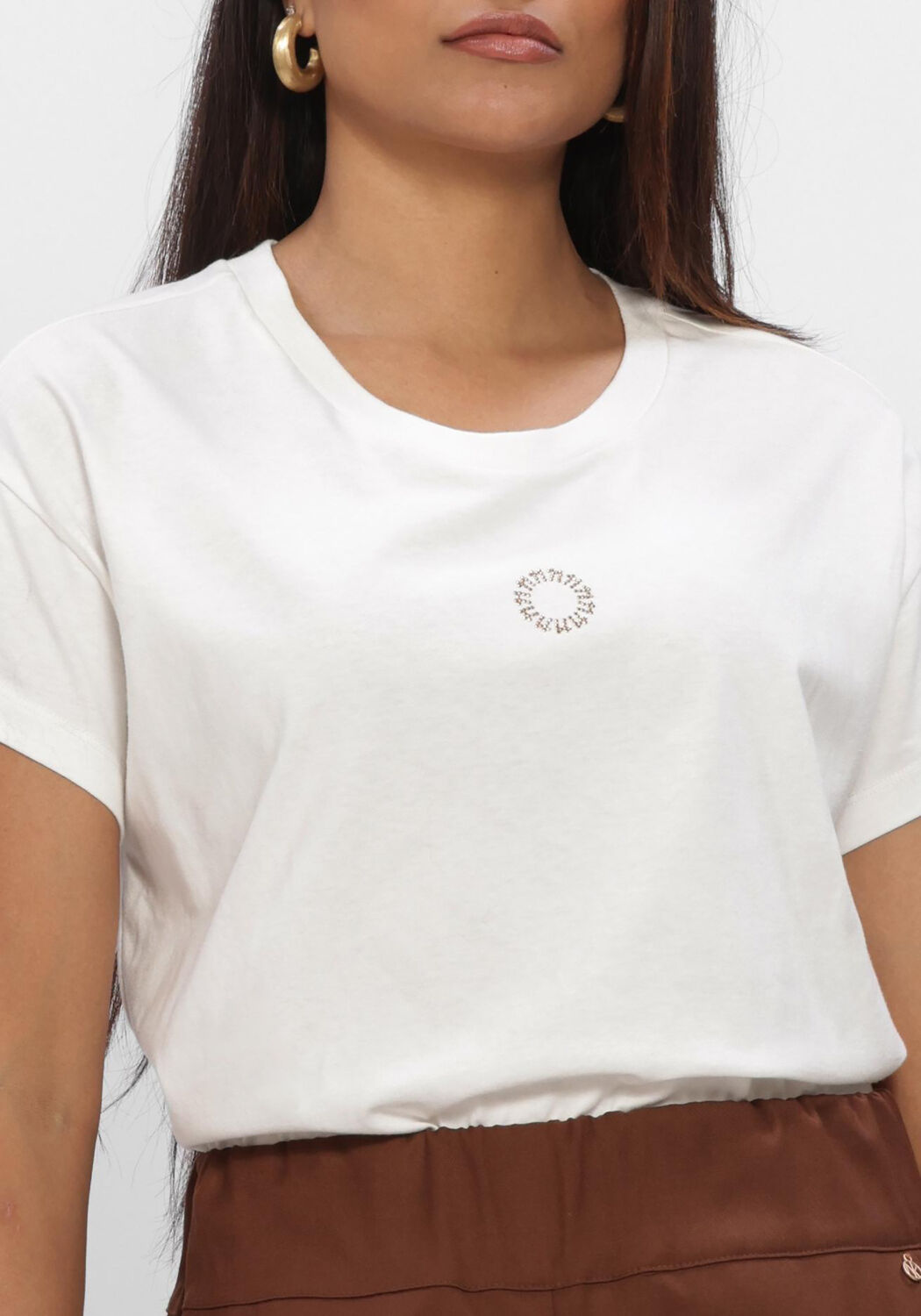 NUKUS T-shirt NIEK T-SHIRT en blanc - large