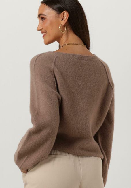 KNIT-TED Pull PAM en taupe - large
