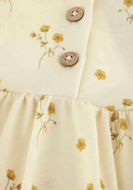 Ecru LIL' ATELIER Mini jurk NBFLAYO SIF LS BODY DRESS LIL - large