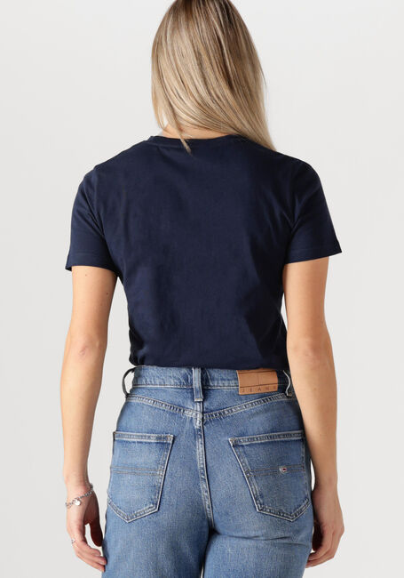 TOMMY HILFIGER T-shirt REG CORP LOGO Bleu foncé - large