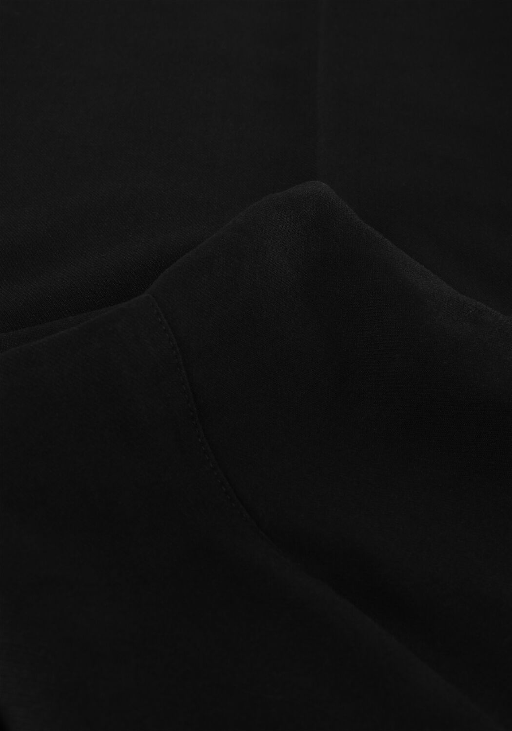 Zwarte MSCH COPENHAGEN Wijde broek MSCHBARBINE HW PANTS - large