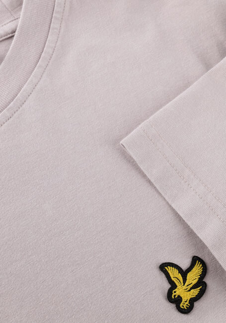 Paarse LYLE & SCOTT T-shirt HEAVY LAUNDERED T-SHIRT - large