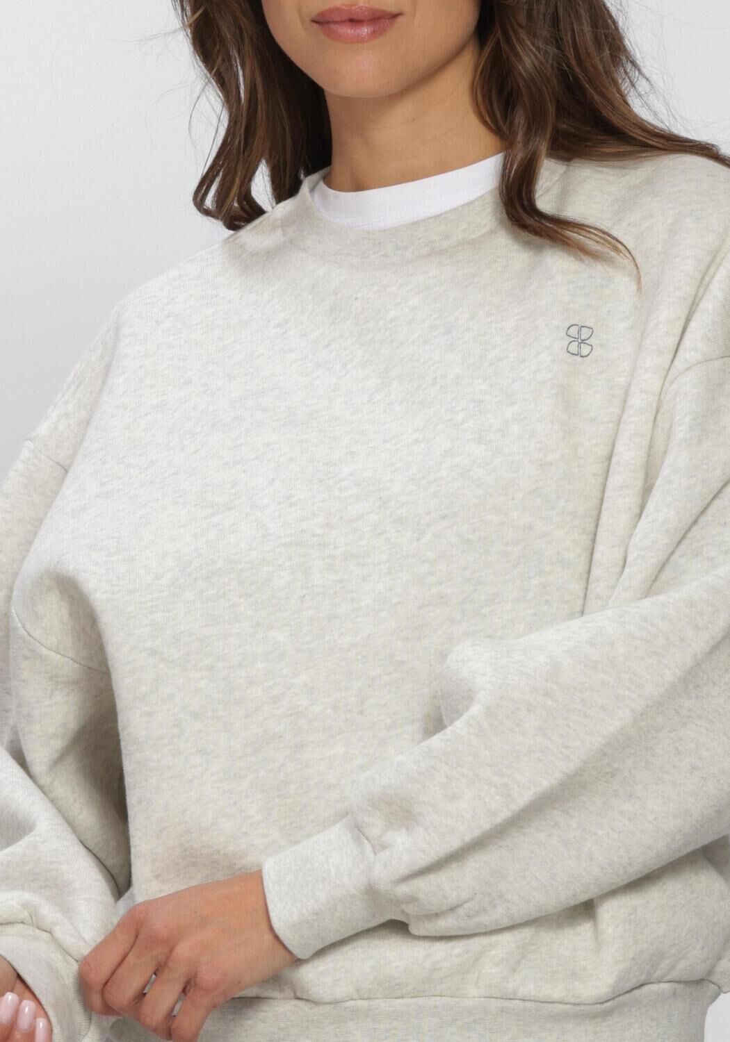 Ecru BY-BAR Sweater LILI AMOR SWEATER - large