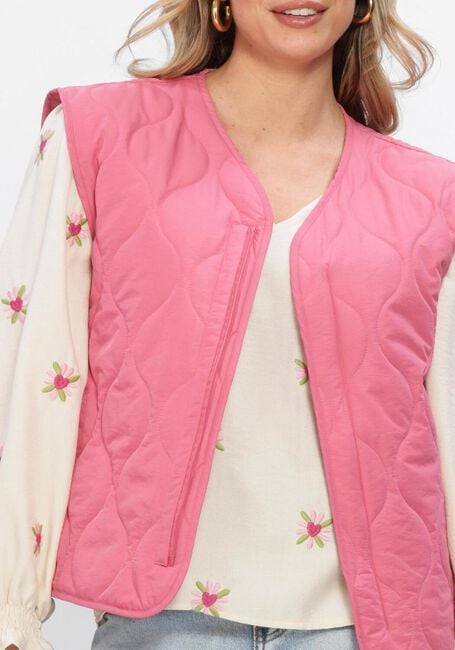 YDENCE Gilet GILET BRYNN en rose - large