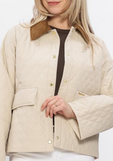 BARBOUR KIRBY QUILTED JACKET Vestes en blanc - large